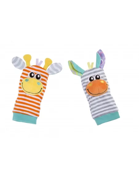 Playgro - Chrastící ponožky a náramky pastelové | www.prvnihracky.cz