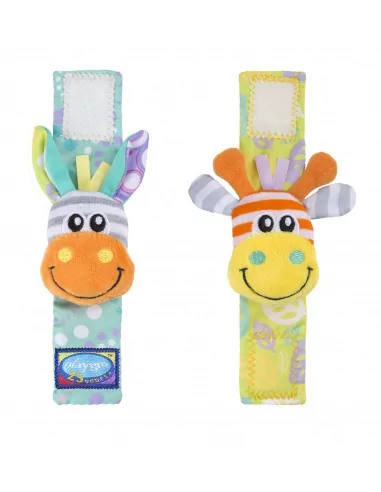 Playgro - Chrastící ponožky a náramky pastelové | www.prvnihracky.cz