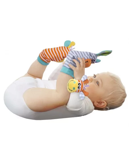 Playgro - Chrastící ponožky a náramky pastelové | www.prvnihracky.cz Playgro - Chrastící ponožky a náramky pastelové | www.prvnihracky.cz