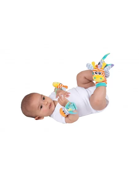 Playgro - Chrastící ponožky a náramky pastelové | www.prvnihracky.cz Playgro - Chrastící ponožky a náramky pastelové | www.prvnihracky.cz