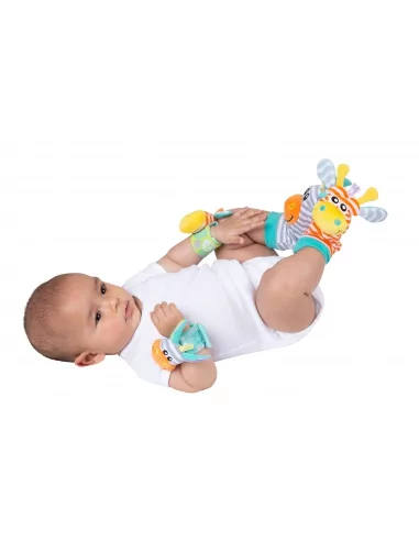 Playgro - Chrastící ponožky a náramky pastelové | www.prvnihracky.cz