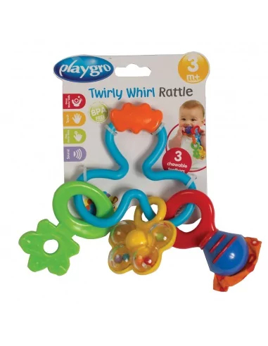 Playgro - Chrastítko s kousátky | www.prvnihracky.cz