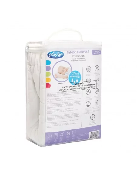 Playgro - Chránič na dětské matrace - Prošívaná bavlna 60 x 120 | www.prvnihracky.cz Playgro - Chránič na dětské matrace - Prošívaná bavlna 60 x 120 | www.prvnihracky.cz