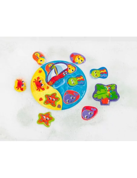 Playgro - Plovoucí puzzle do vany