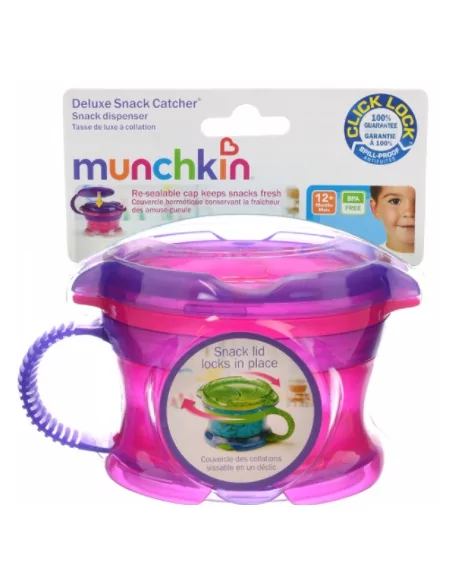 Munchkin - Svačinový hrneček Click Lock - Růžová | www.prvnihracky.cz Munchkin - Svačinový hrneček Click Lock - Růžová | www.prvnihracky.cz