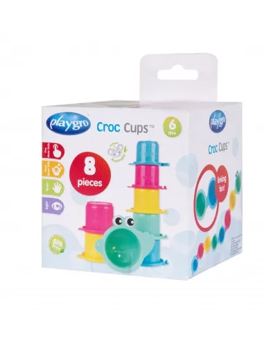 Playgro - Vodní misky krokodýl | www.prvnihracky.cz