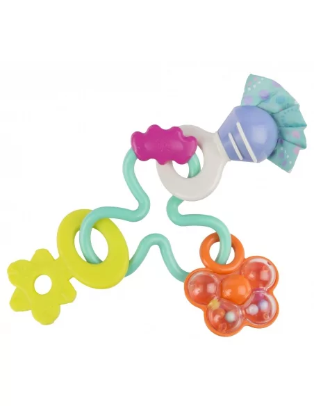 Playgro - Chrastítko s kousátky pastelové | www.prvnihracky.cz