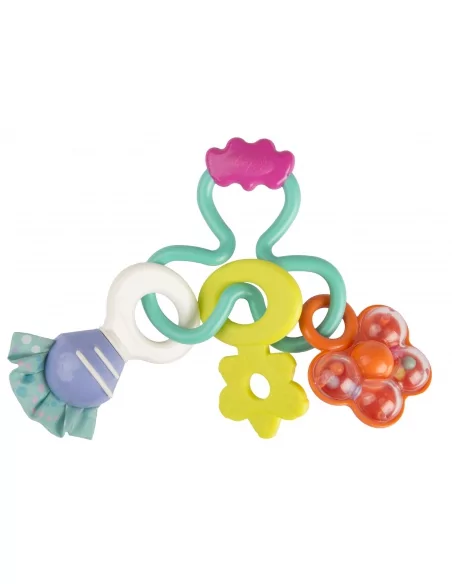 Playgro - Chrastítko s kousátky pastelové | www.prvnihracky.cz Playgro - Chrastítko s kousátky pastelové | www.prvnihracky.cz