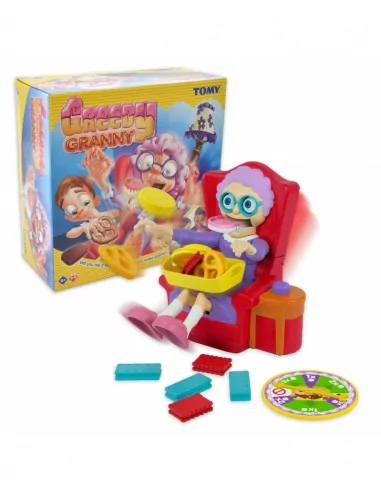 TOMY - Společenská hra Nevzbuď babku! - poškozený obal | www.prvnihracky.cz