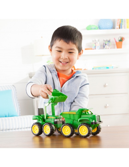 John Deere Kids - Traktor a sklápěč - set