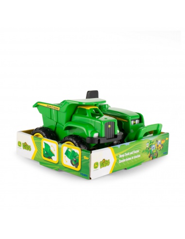John Deere Kids - Traktor a sklápěč - set