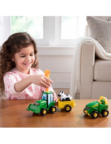 John Deere Kids - Postav si kamaráda - traktor Johny | www.prvnihracky.cz