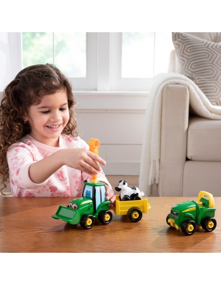 John Deere Kids - Postav si kamaráda - traktor Johny | www.prvnihracky.cz