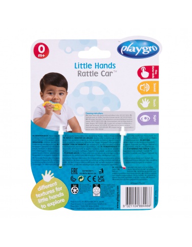 Playgro - Moje první chrastítko autíčko