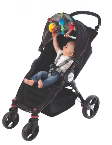 Playgro - Cestovní závěsné hračky 3ks Playgro - Cestovní závěsné hračky 3ks