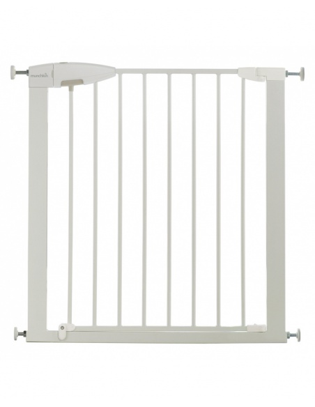 Munchkin - Bezpečnostní dětská zábrana Easy Loc bílá se 7 cm rozšířením ZDARMA | www.prvnihracky.cz