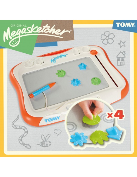 Megasketcher - Magnetická kreslící tabule Megasketcher - Magnetická kreslící tabule