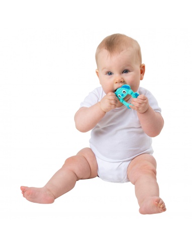 Playgro - Silikonová kousátka kočička a pejsek | www.prvnihracky.cz