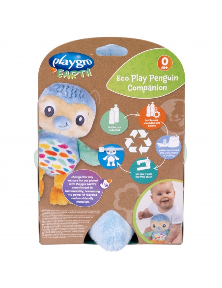 Playgro - Kamarád Tučňáček Eco Play | www.prvnihracky.cz Playgro - Kamarád Tučňáček Eco Play | www.prvnihracky.cz