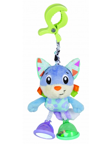 Playgro - Závěsná polární liška s klipem | www.prvnihracky.cz