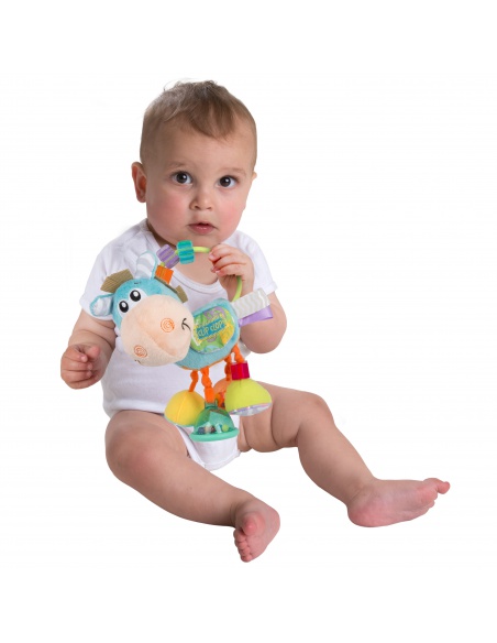 Playgro - Chrastítko oslík modrý | www.prvnihracky.cz Playgro - Chrastítko oslík modrý | www.prvnihracky.cz