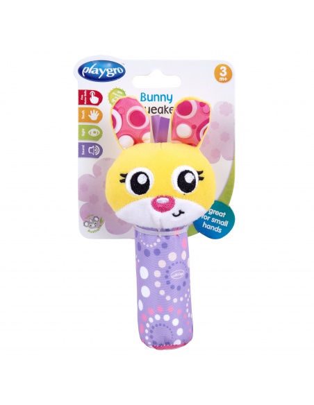 Playgro - Pískátko Zajíček | www.prvnihracky.cz Playgro - Pískátko Zajíček | www.prvnihracky.cz