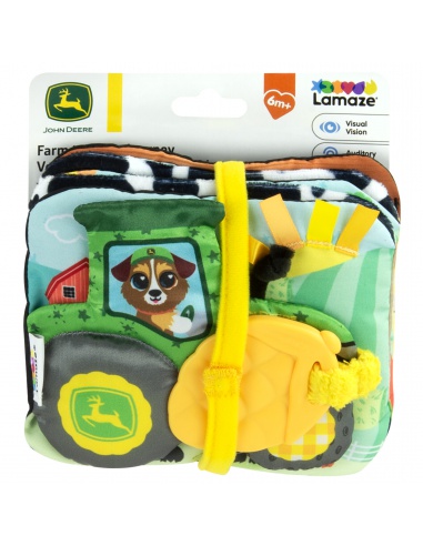 Lamaze - Rozkládací leporelo John Deere