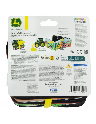 Lamaze - Rozkládací leporelo John Deere