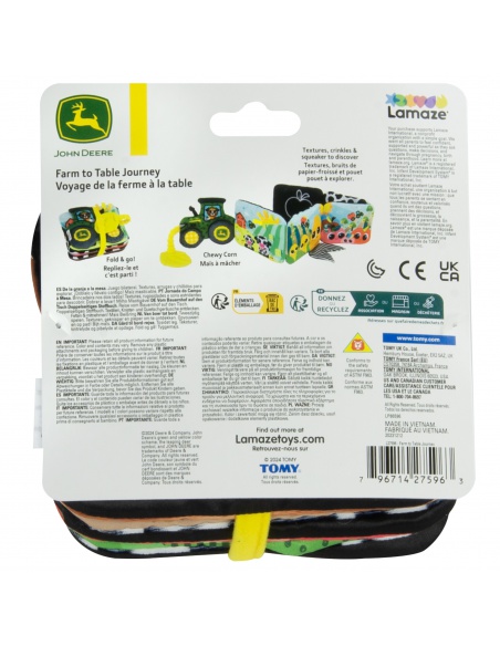 Lamaze - Rozkládací leporelo John Deere Lamaze - Rozkládací leporelo John Deere