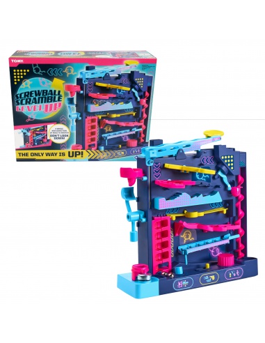 TOMY - Společenská hra Bláznivé kuličky Level Up