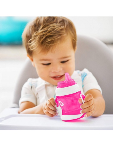 Munchkin - Hrneček pro první doušky 118 ml - fialový