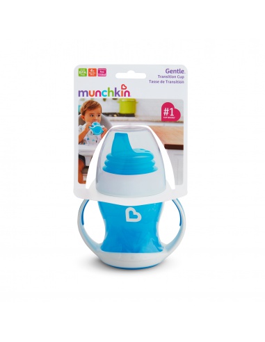 Munchkin - Hrneček pro první doušky 118 ml - modrý