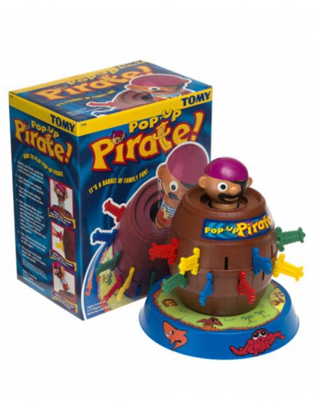 TOMY - Společenská hra Vyskoč piráte! - poškozený obal | www.prvnihracky.cz