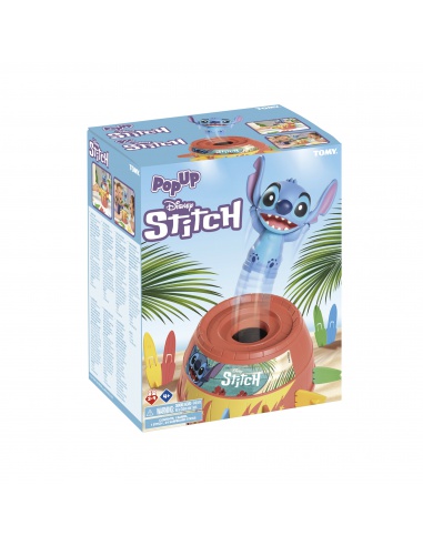 TOMY - Stitch - Společenská hra Vyskakovací Stitch