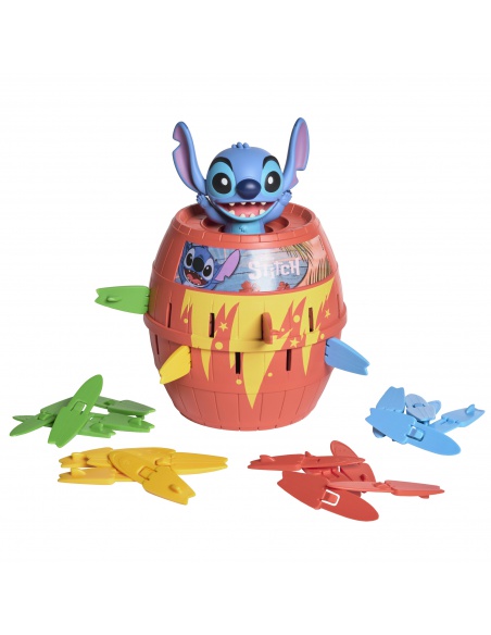 TOMY - Stitch - Společenská hra Vyskakovací Stitch