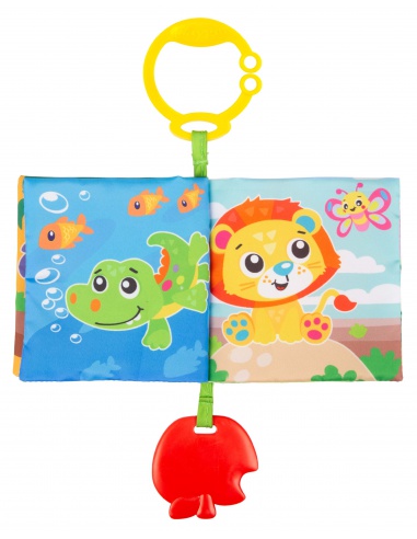 Playgro - Závěsná knížka na kočárek | www.prvnihracky.cz