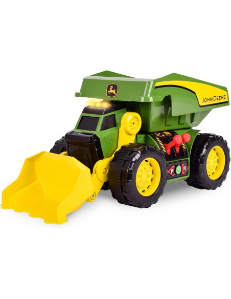 John Deere Kids - Sklápěč a nakladač 2v1 se světly a zvuky
