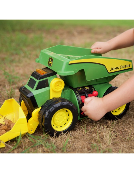 John Deere Kids - Sklápěč a nakladač 2v1 se světly a zvuky