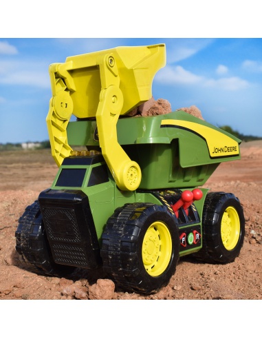 John Deere Kids - Sklápěč a nakladač 2v1 se světly a zvuky