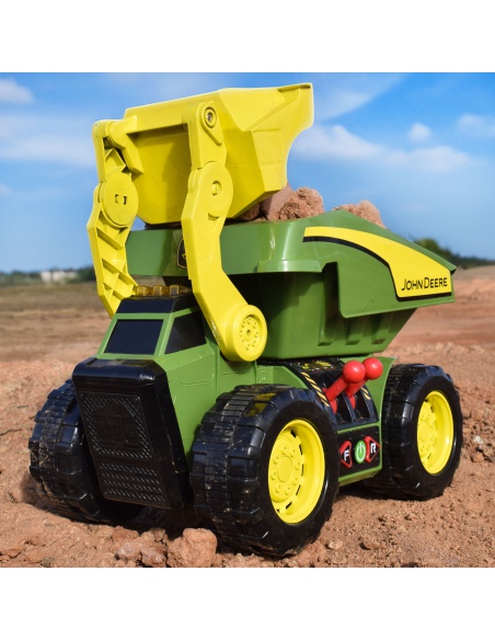 John Deere Kids - Sklápěč a nakladač 2v1 se světly a zvuky