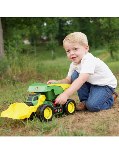 John Deere Kids - Sklápěč a nakladač 2v1 se světly a zvuky