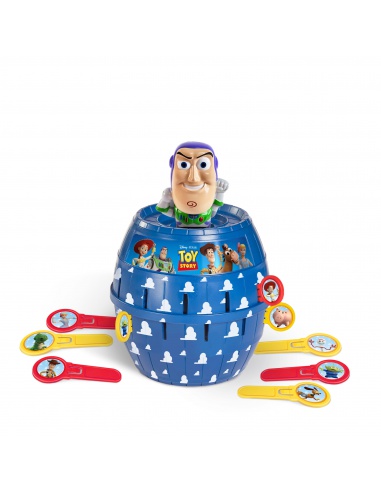 TOMY - Toy Story - Společenská hra Vyskakovací Buzz Rakeťák | www.prvnihracky.cz
