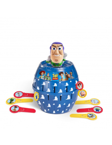 TOMY - Toy Story - Společenská hra Vyskakovací Buzz Rakeťák | www.prvnihracky.cz
