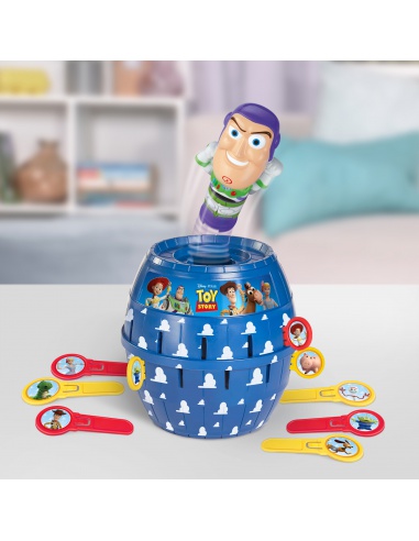 TOMY - Toy Story - Společenská hra Vyskakovací Buzz Rakeťák | www.prvnihracky.cz
