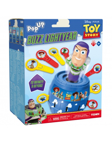 TOMY - Toy Story - Společenská hra Vyskakovací Buzz Rakeťák | www.prvnihracky.cz