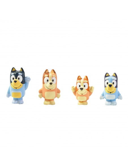TOOMIES - Bluey rodina - stříkající hračky do vody 4ks