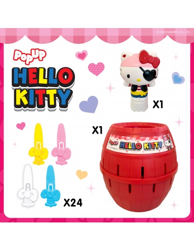 TOMY - Hello Kitty - Společenská hra Vyskakovací Hello Kitty | www.prvnihracky.cz