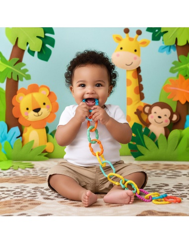 Playgro - Spojovací kroužky nové 24 ks | www.prvnihracky.cz