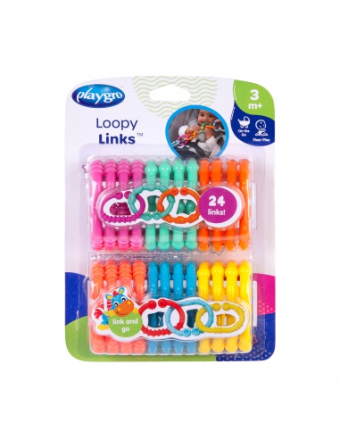Playgro - Spojovací kroužky nové 24 ks | www.prvnihracky.cz