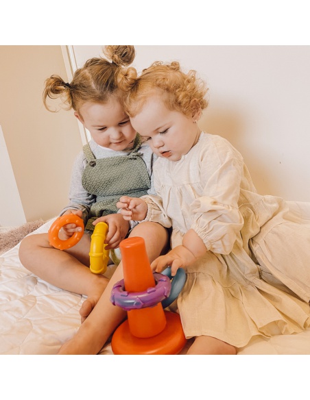 Playgro - Plastové navlékací kroužky pastelové | www.prvnihracky.cz Playgro - Plastové navlékací kroužky pastelové | www.prvnihracky.cz